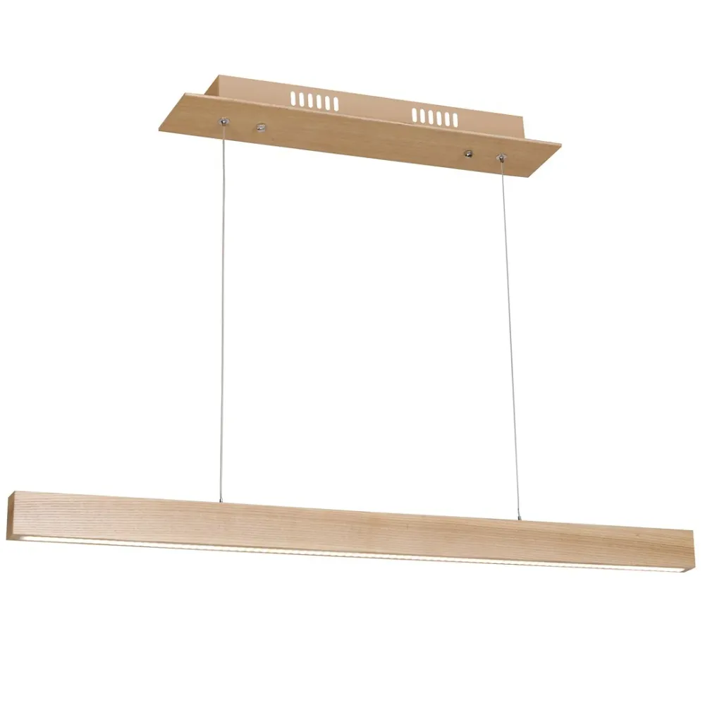 Milagro Timber LED-Pendelleuchte