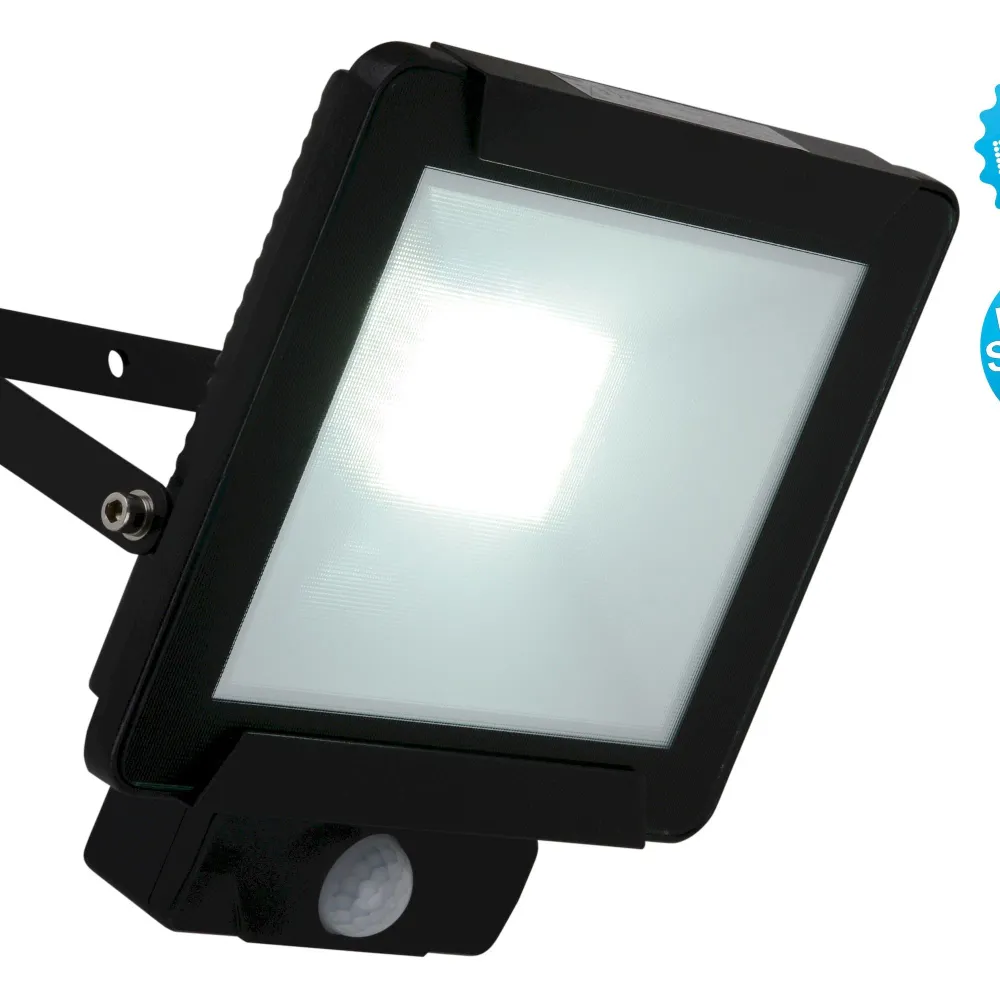 Näve LED-Außenleuchte Radia 30W mit Sensor Naeve