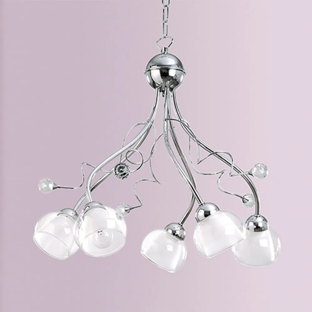 Kronleuchter Onli Lighting Wendy 5L E14 D 55cm