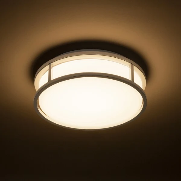 Rendl GRANDE LED-Deckenleuchte, 1 x 12 W, 3000 K Black