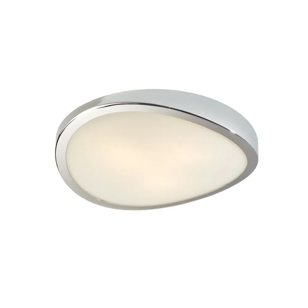 Aufputz-Deckenleuchte Schuller LEDA 3L D 48cm, Chrom-LED