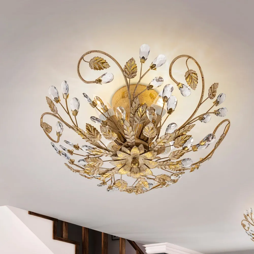 Deckenleuchte Schuller VERDI 4L D 45cm, gold