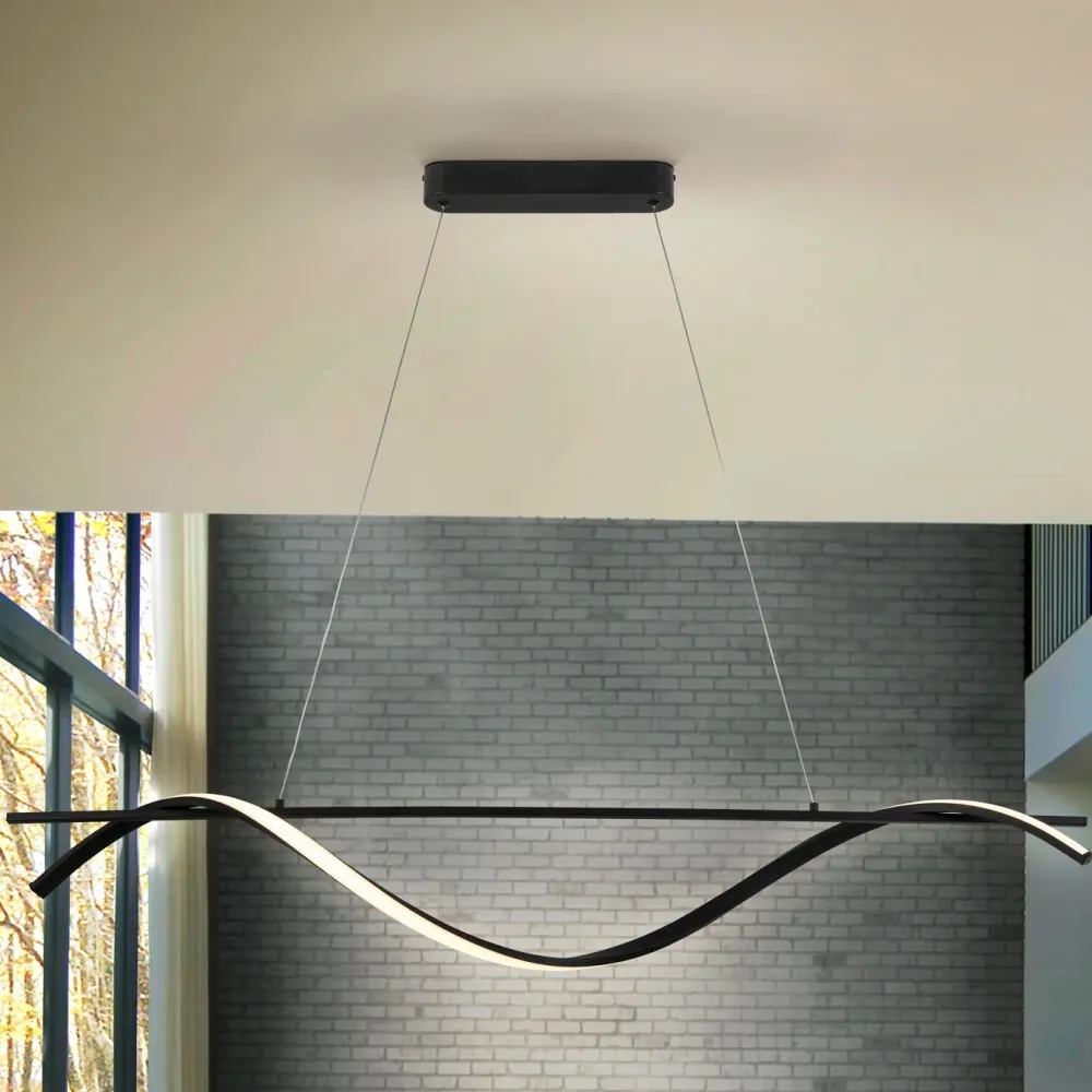 Lineare Pendelleuchte Schuller BOA 1L B 150cm, LED