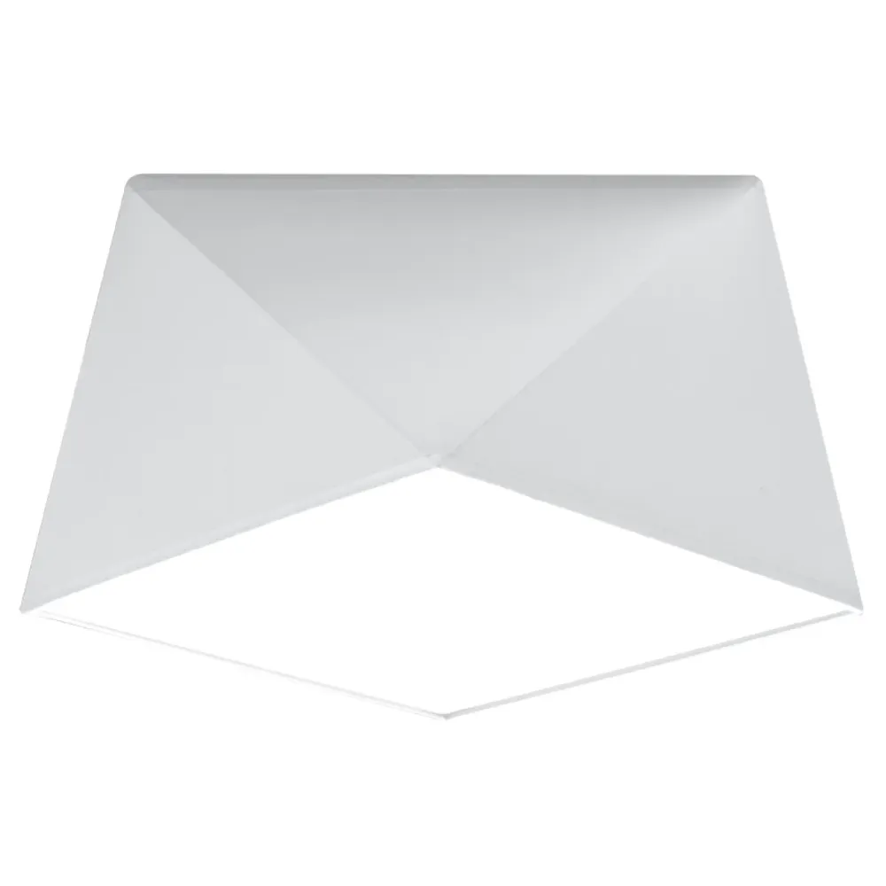 Sollux Lighting Hexa 1L Deckenleuchte, PVC, E27, B 25-45 cm White