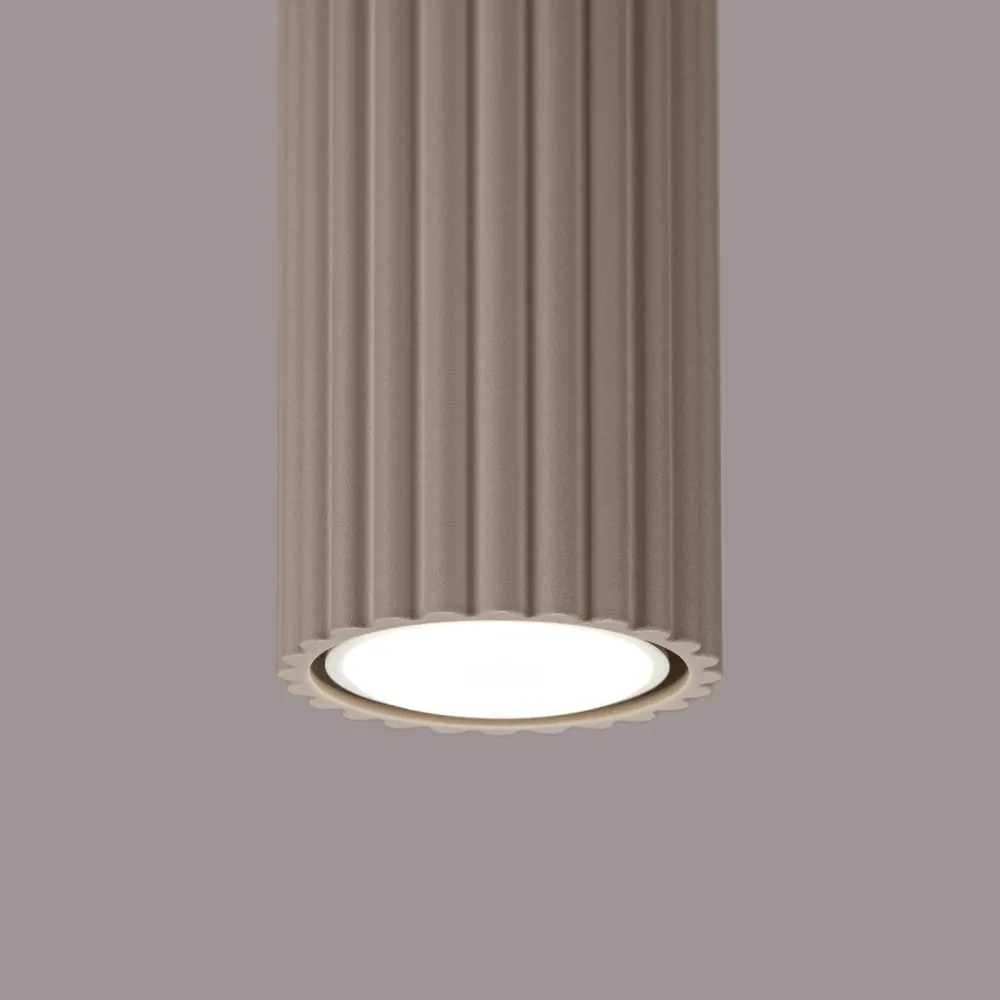 Sollux Lighting Karbon 1L Deckenstrahler GU10 grau