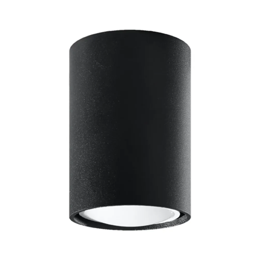 Sollux Lighting Lagos 1L Deckenstrahler GU10 schwarz