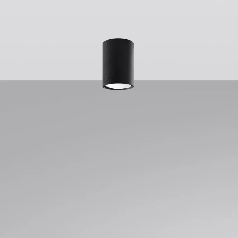 Sollux Lighting Lagos 1L Deckenstrahler GU10 schwarz