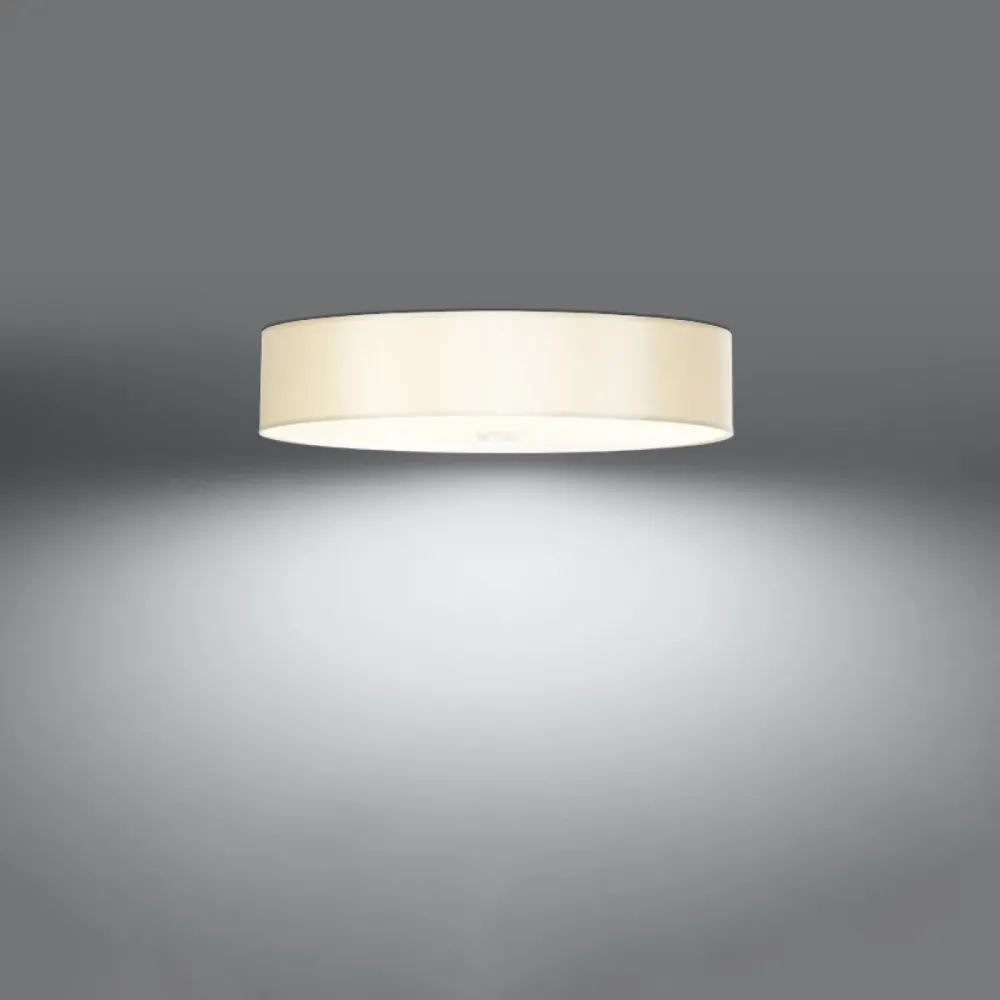 Sollux Lighting Skala 5L Deckenleuchte mit Stofffassung, E27, Durchmesser 50-80 cm