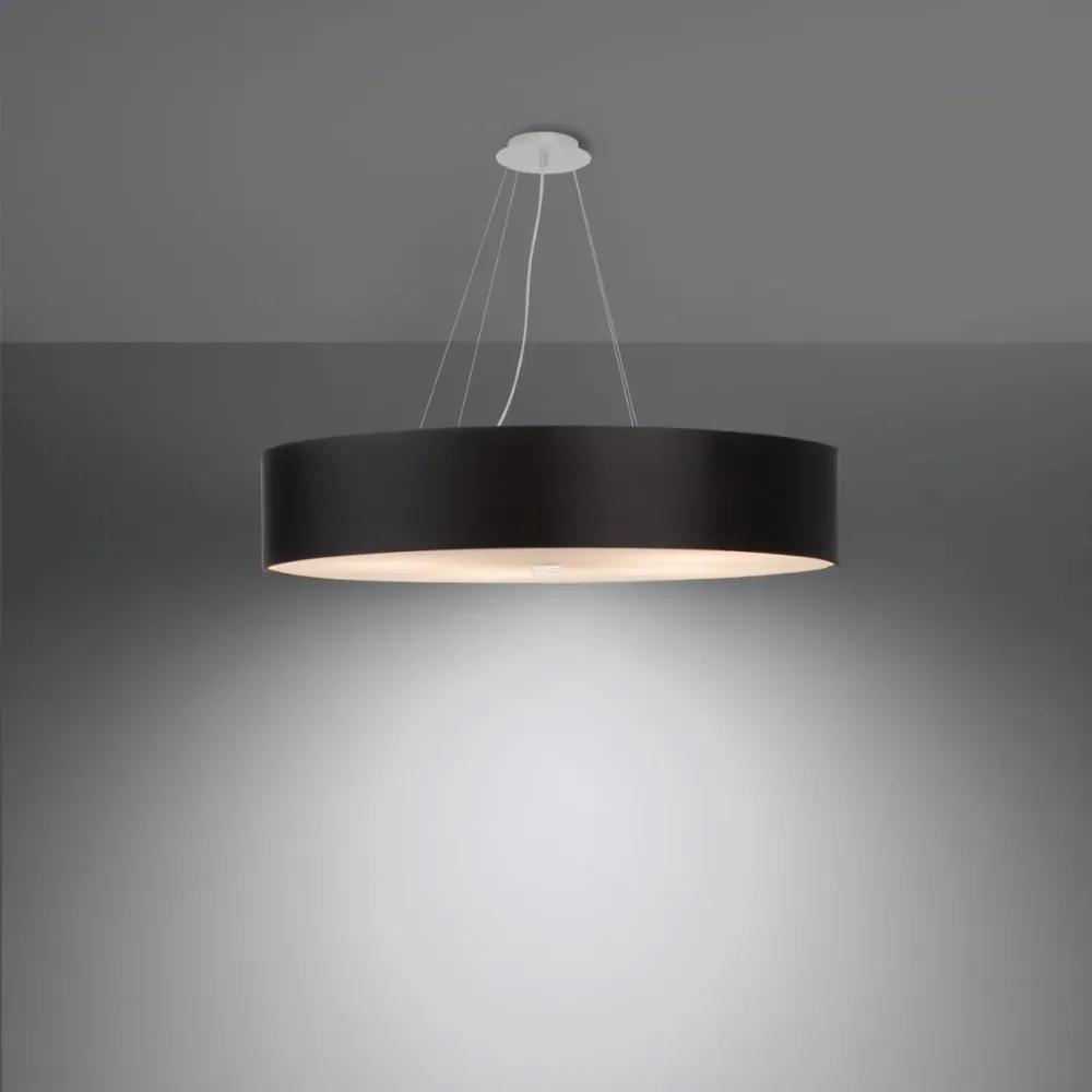 Sollux Lighting Skala 6L Deckenpendelleuchte E27 schwarz