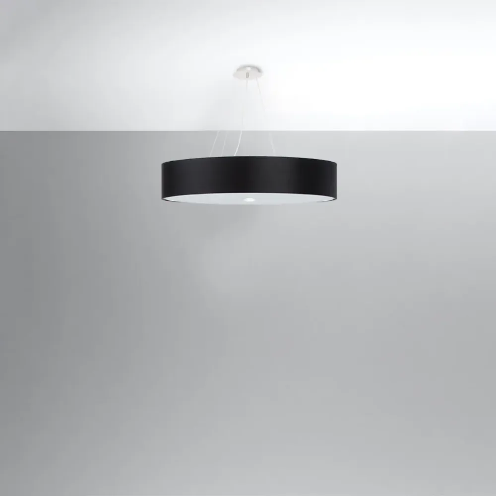 Sollux Lighting Skala 6L Deckenpendelleuchte E27 schwarz