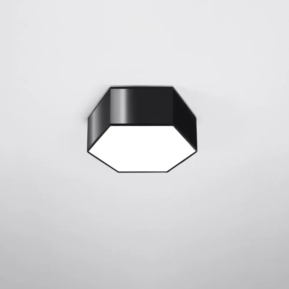 Sollux Lighting Sunde 2L Deckenleuchte mit E27-Anschluss White