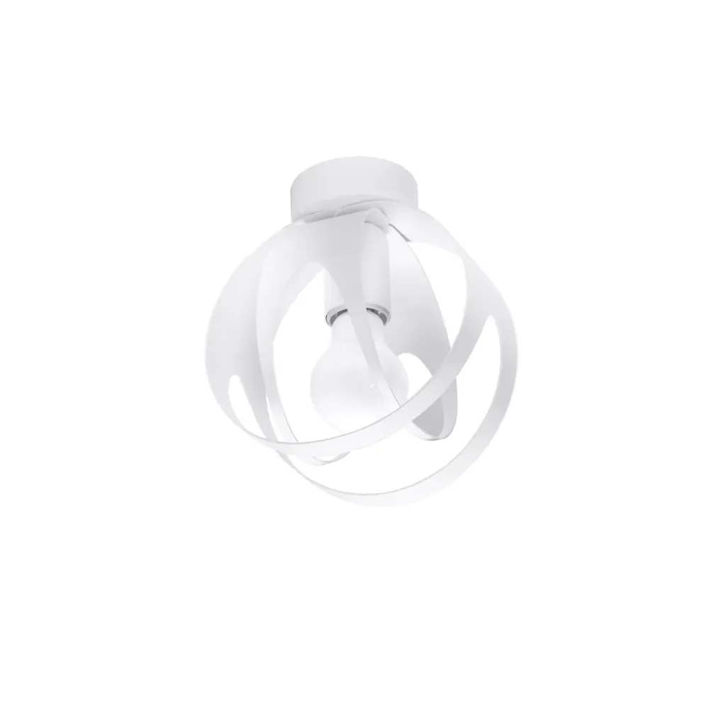 Sollux Lighting Tulos 1L Deckenleuchte E27 weiß White