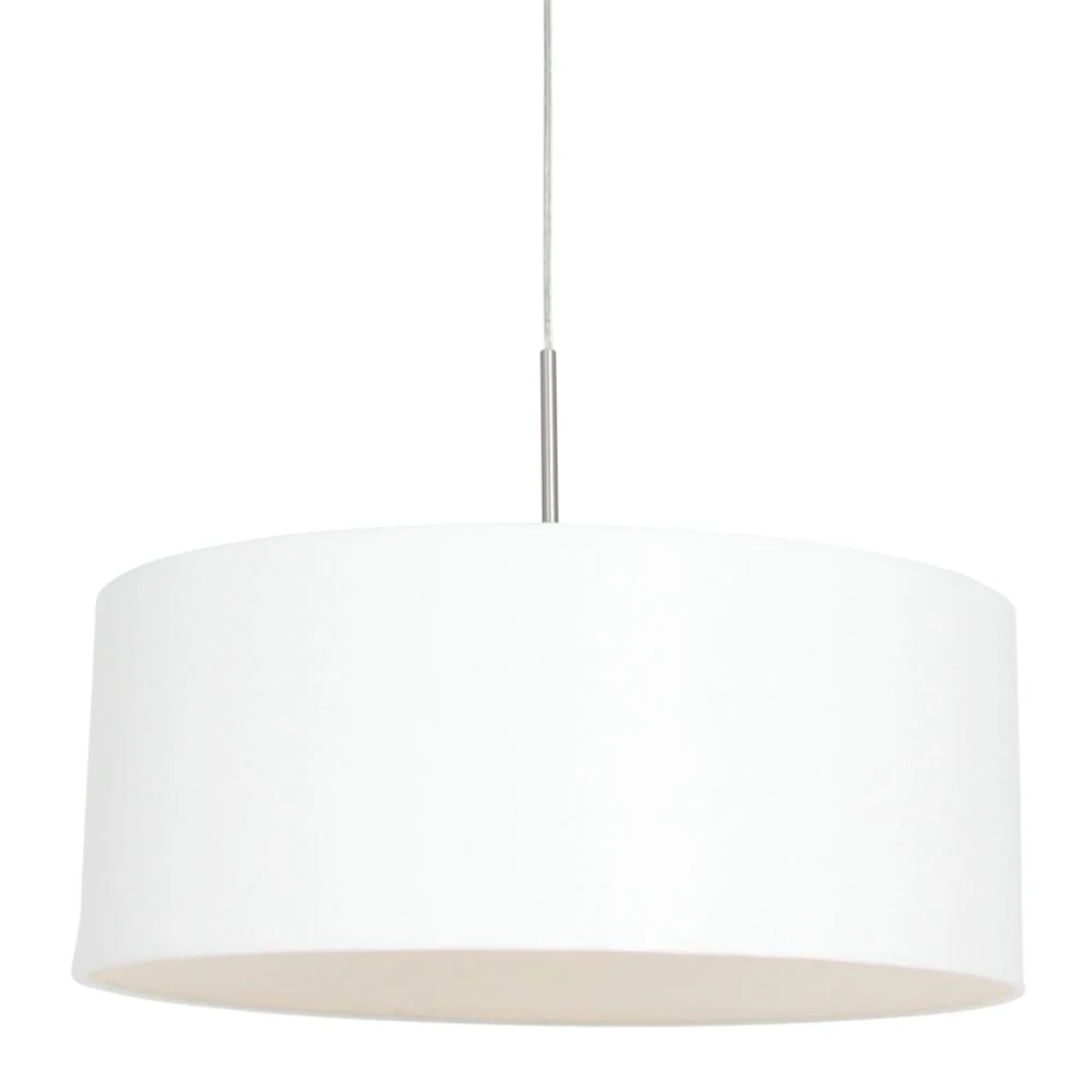 Steinhauer Sparkled Light 1L Pendelleuchte weiß E27, D 50cm