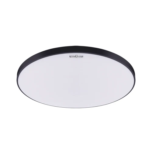 Deckeneinbauleuchte STRUHM DOWBOR LED (SMD), Polypropylen, schwarz, Durchmesser 23–37 cm