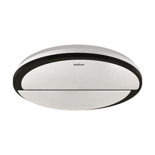 STRUHM POLAR LED (SMD) Einbauleuchte, 48 W, Stahl, schwarz, Durchmesser 48 cm