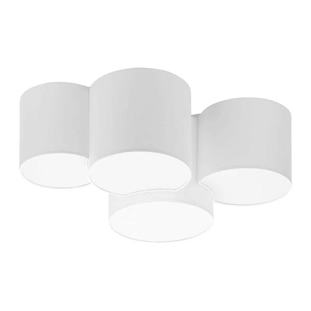 Deckenleuchte MONA aus Metall, 4-flammig White TK Lighting