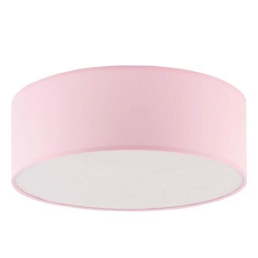 Deckenleuchte RONDO KIDS, Metall, E27, 4L Pink TK Lighting