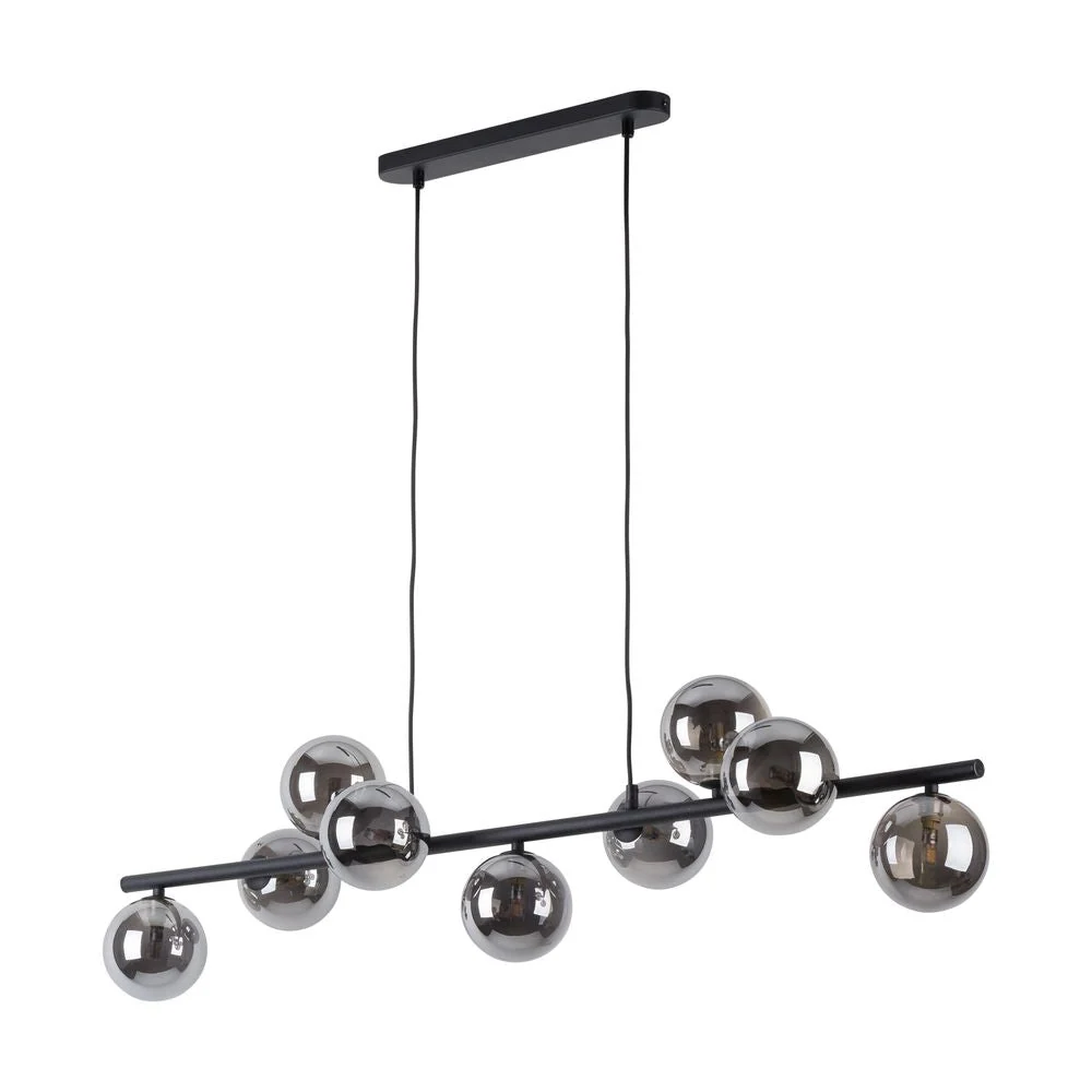 Lineare Pendelleuchte ESTERA Metall schwarz G9 9L TK Lighting