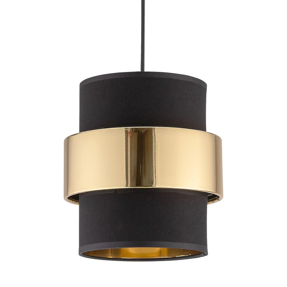 Pendelleuchte CALISTO Metall schwarz E27 1L TK Lighting