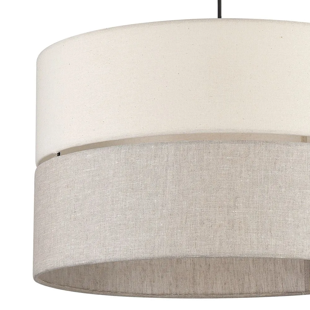 Pendelleuchte ECO Metall schwarz E27 3L TK Lighting