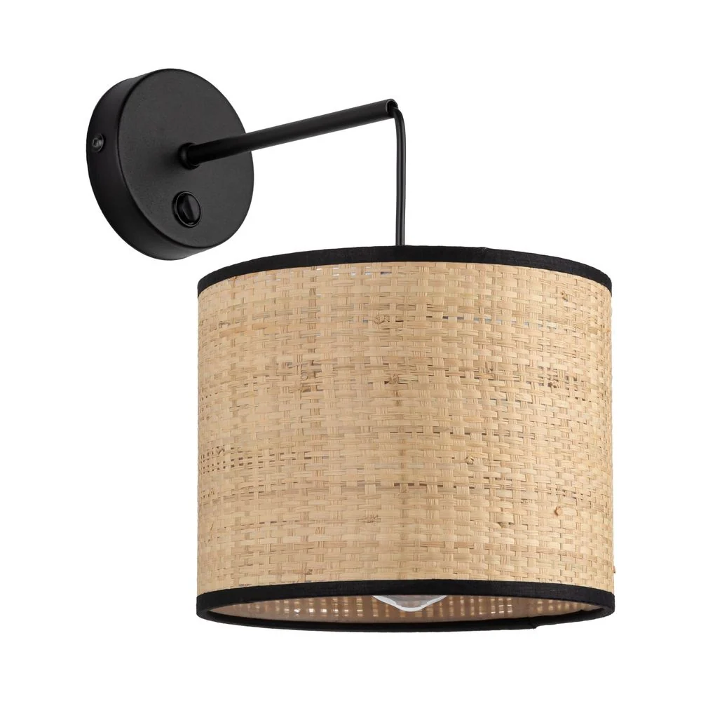 Wandleuchte LIBERIA Metall schwarz E27 1L TK Lighting