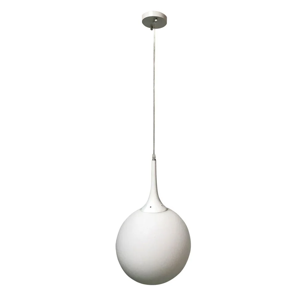Deckenpendelleuchte VK Leading Light E27, Durchmesser 15–40 cm, weiß