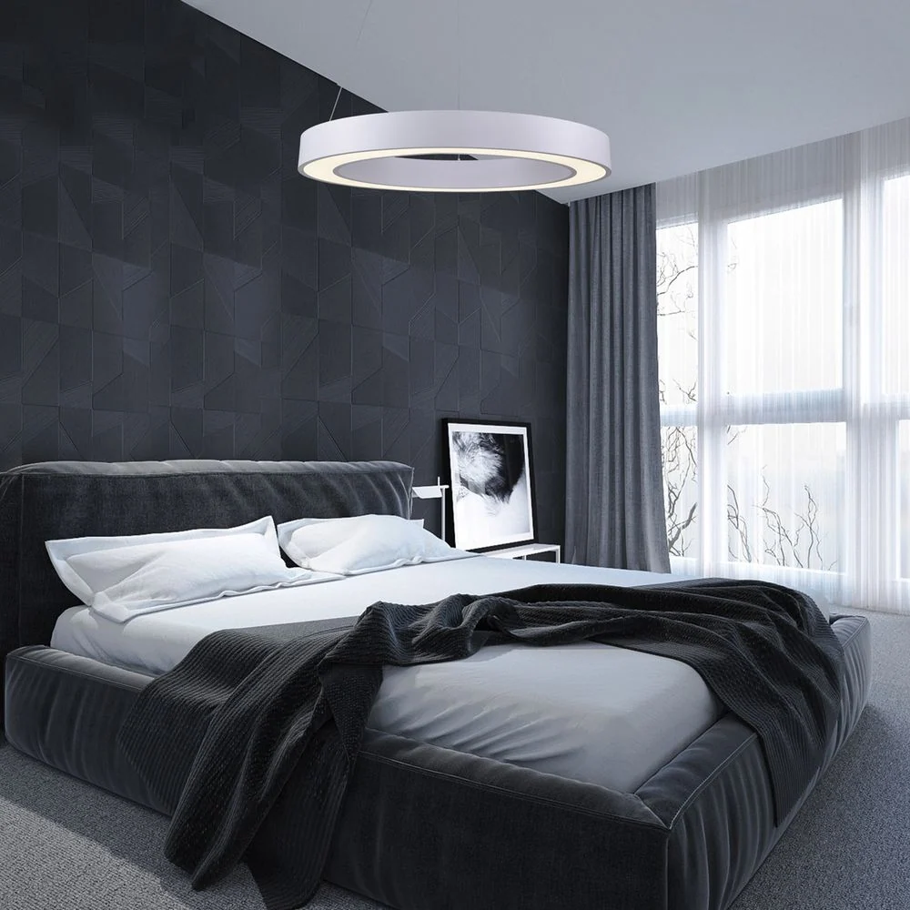Deckenpendelleuchte VK Leading Light LED, Durchmesser 60-80 cm White