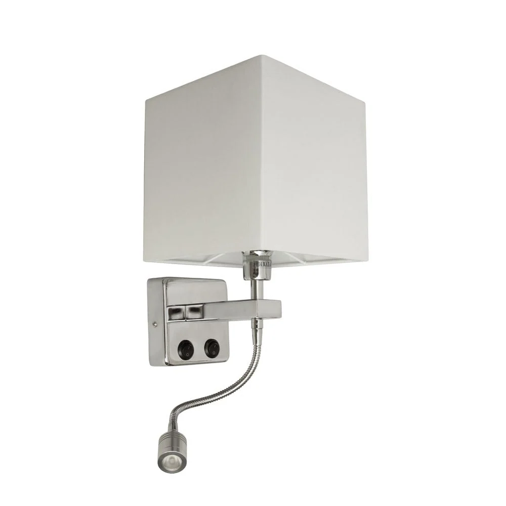 Wandleuchte VK Leading Light E14 / LED, H 46 cm White