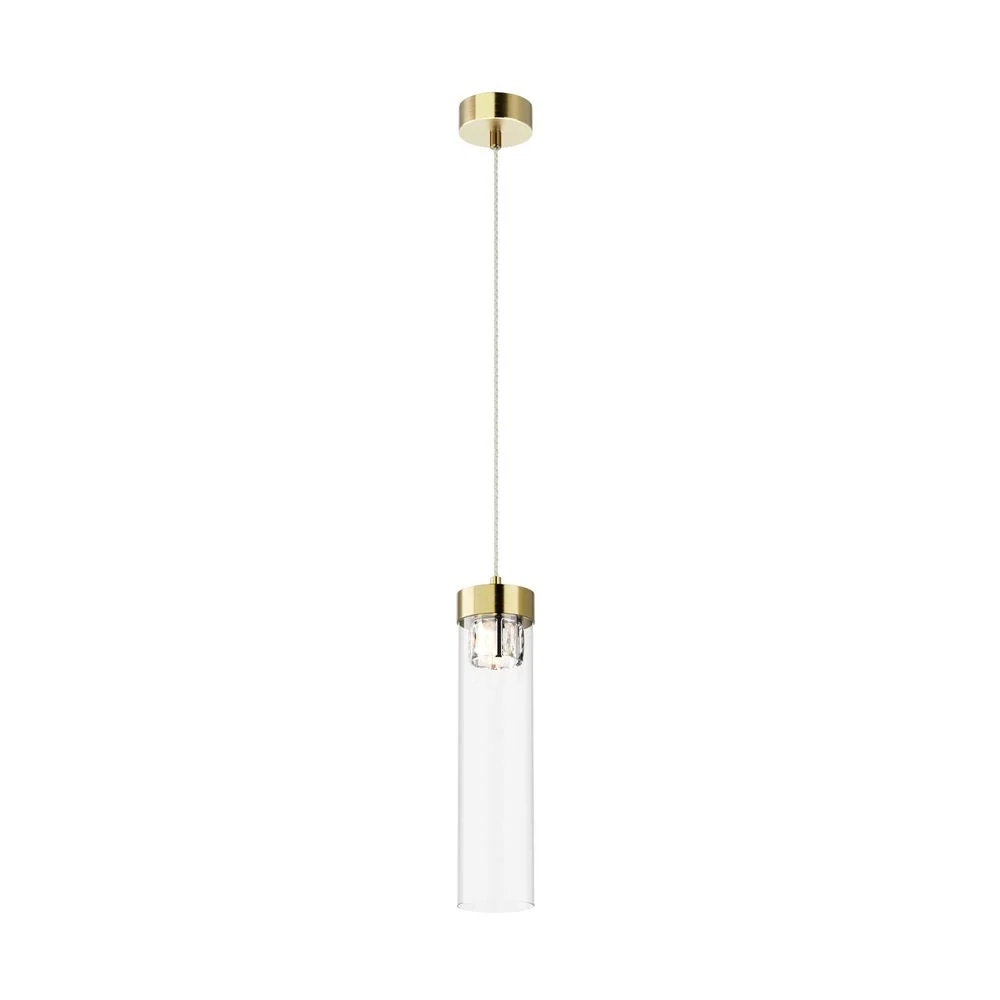 Zumaline Gem 1L Pendelleuchte G9 Metall Bronze
