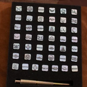 Embossing Tool Set NATIVE AMRICAN SYMBOLS