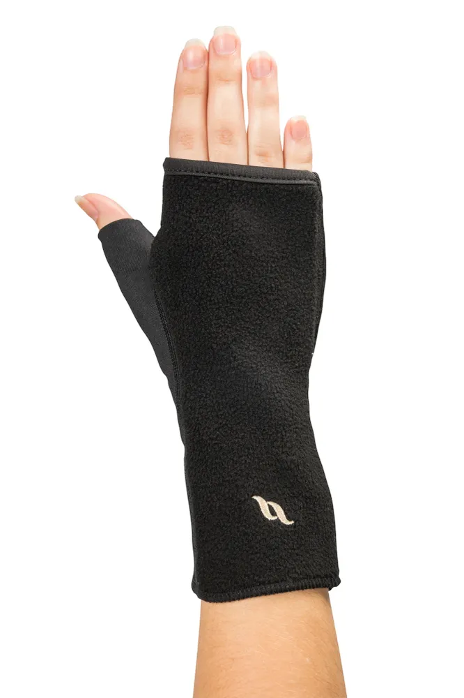 Gloria Fingerless Gloves Black XS
