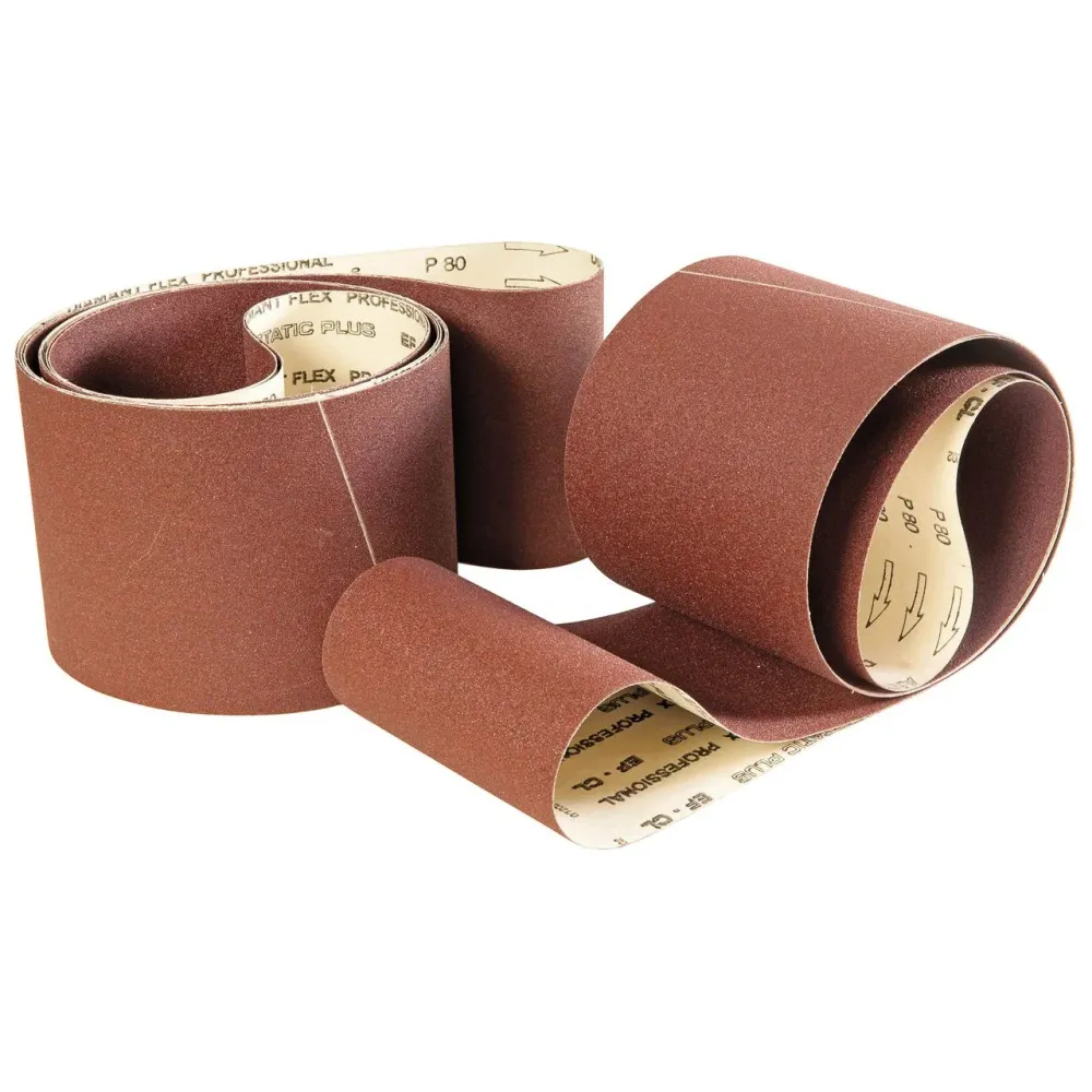 BERNARDO Schleifbänder für Holz – Modell Papierschleifband 2260 x 150 mm - K 60 (5 Stk.)