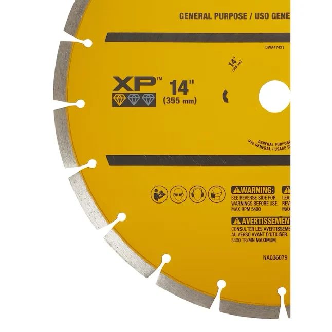 DEWALT 14-Zoll-Diamant-Kreissägeblatt