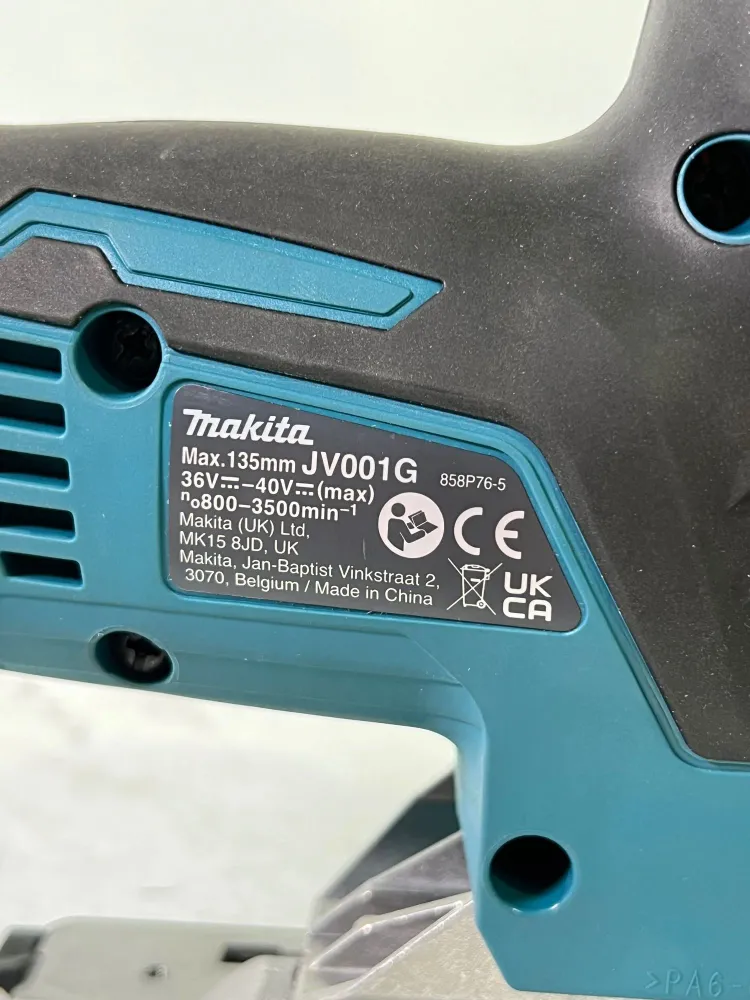 Makita JV 001 GZ Akku Stichsäge 40 V max. 135 mm Brushless Solo - ohne Akku, ohne Ladegerät - Reparaturgerät