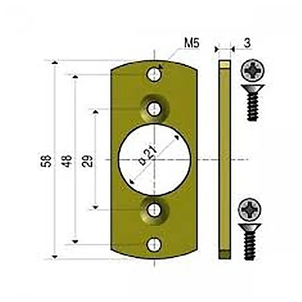 LO-Pad für LS40 SOMFY-Motor