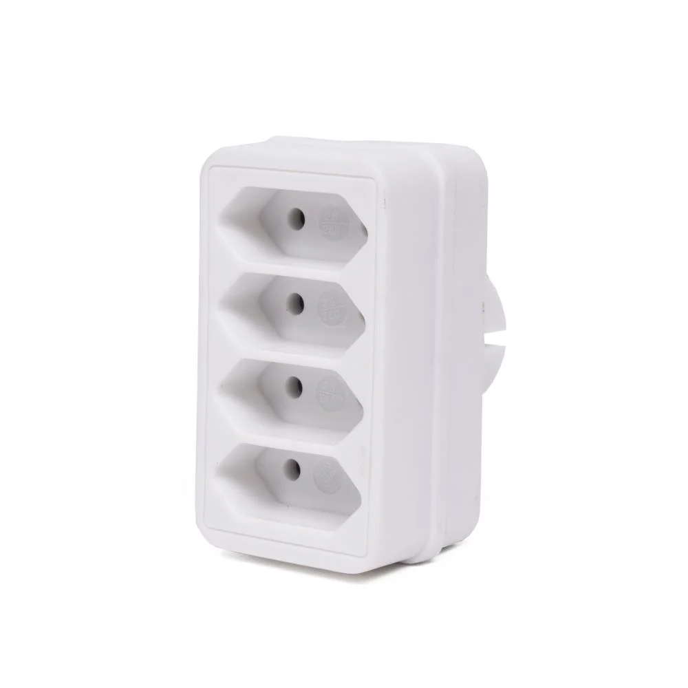 Steckdosenadapter 4-fach