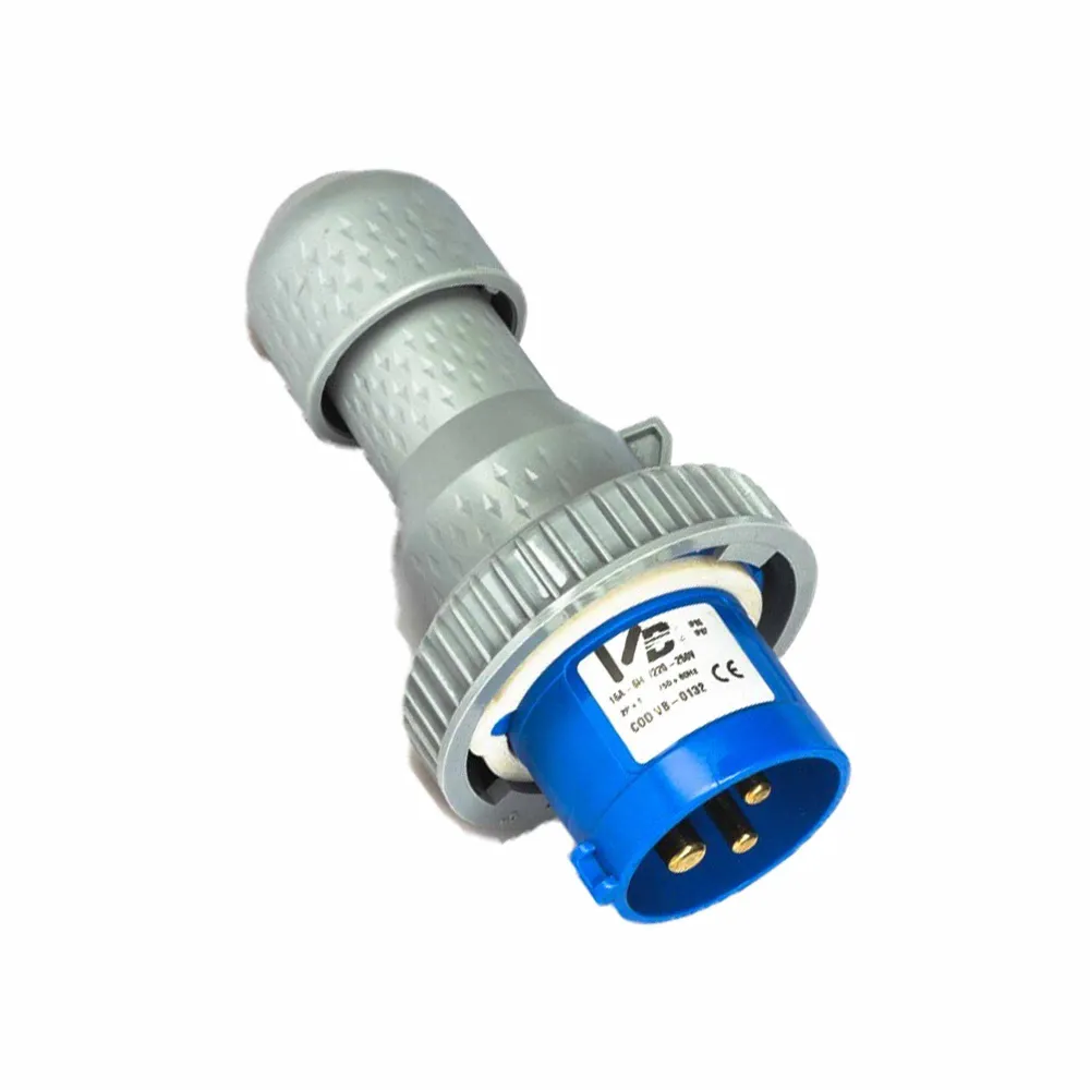 Stecker VB-Electric 2P+T 16A IP67