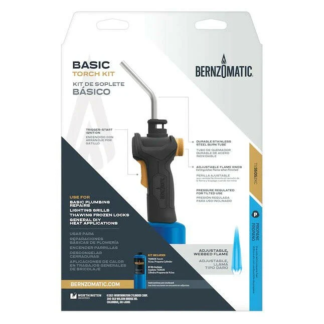 BernzOmatic Heiz-Propanbrenner-Set (14,1 oz)