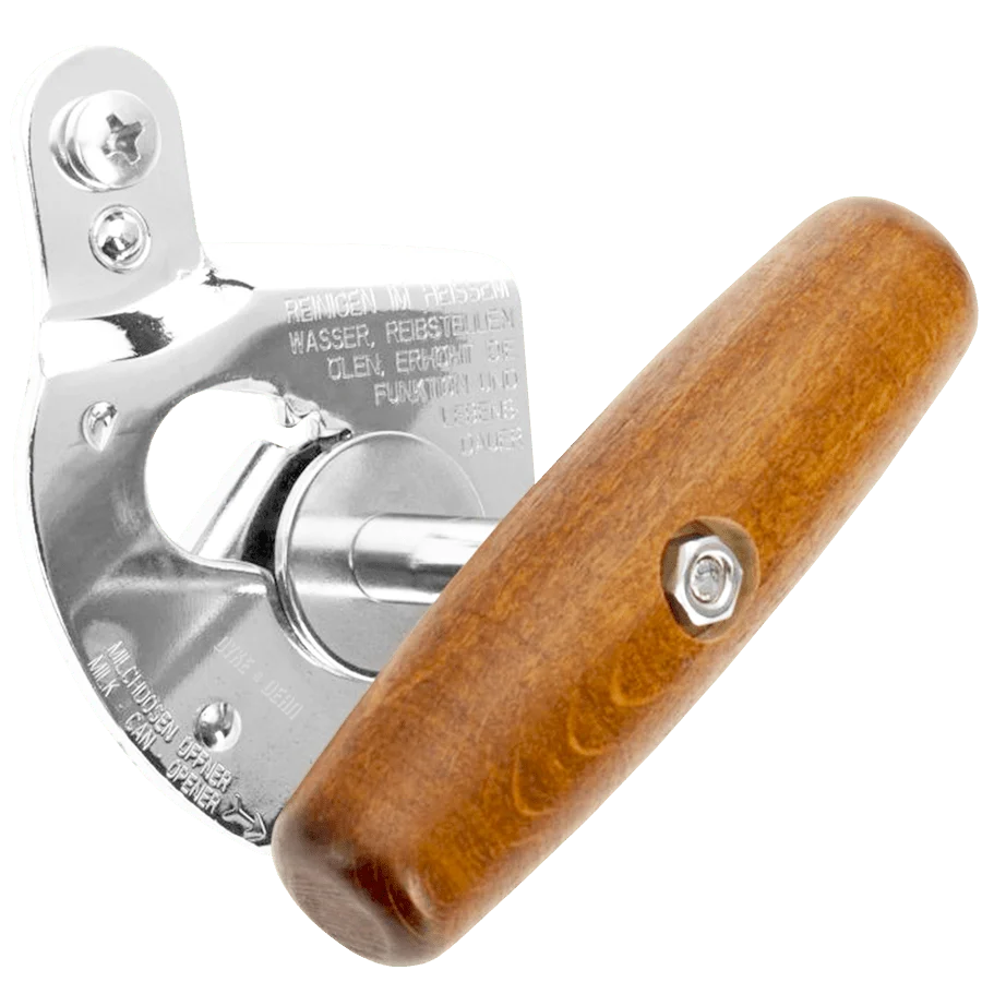 DOSENÖFFNER MIT HOLZGRIFF