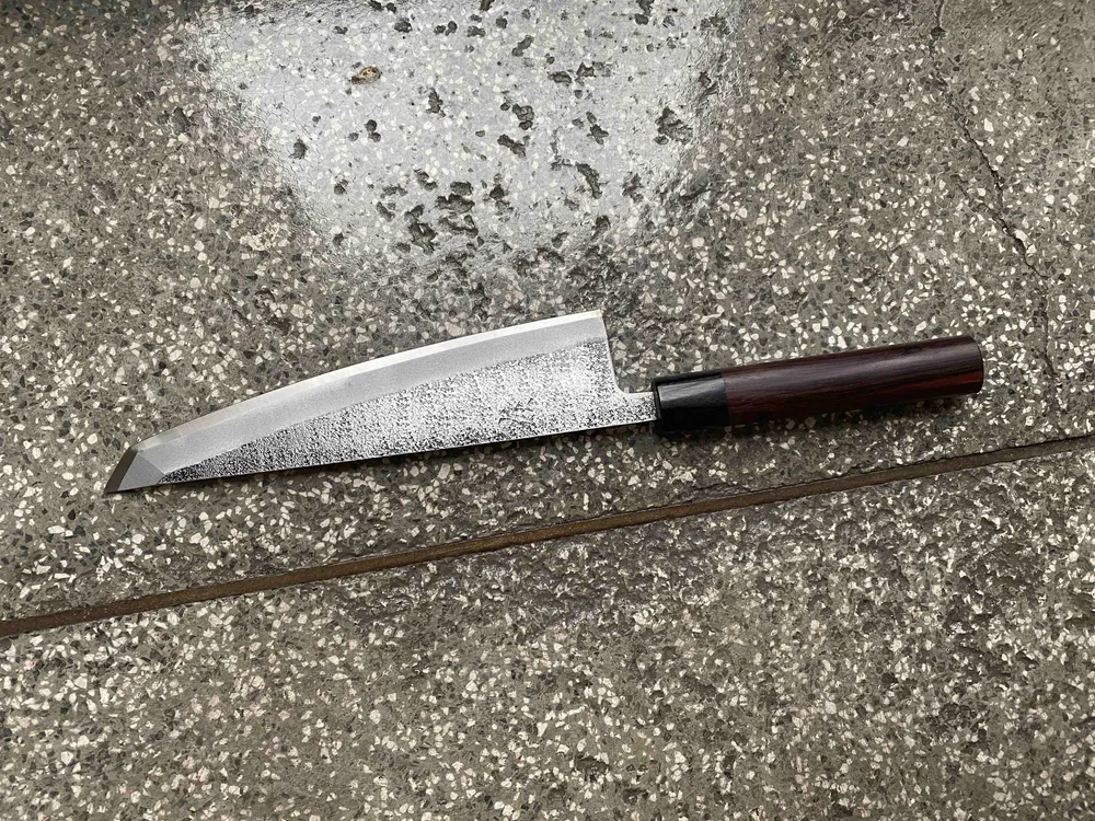 Ikeuchi Sakimaru-Gyuto Shirogami 220mm (8,7")