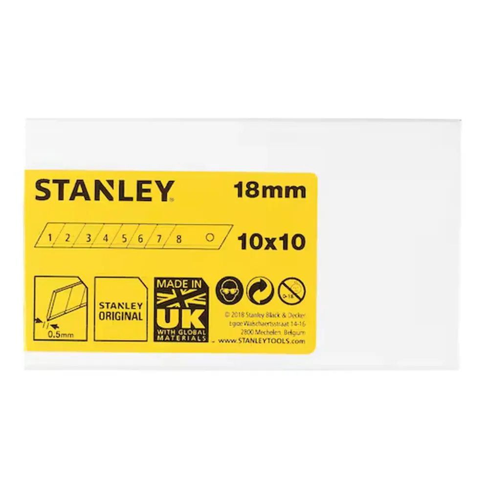 Abbrechklinge Stanley 18 mm 100 St.