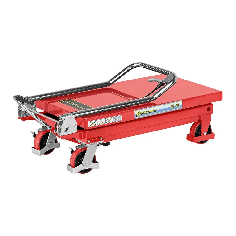 BERNARDO Hydraulik-Scherenhubtische – Modell BS 500
