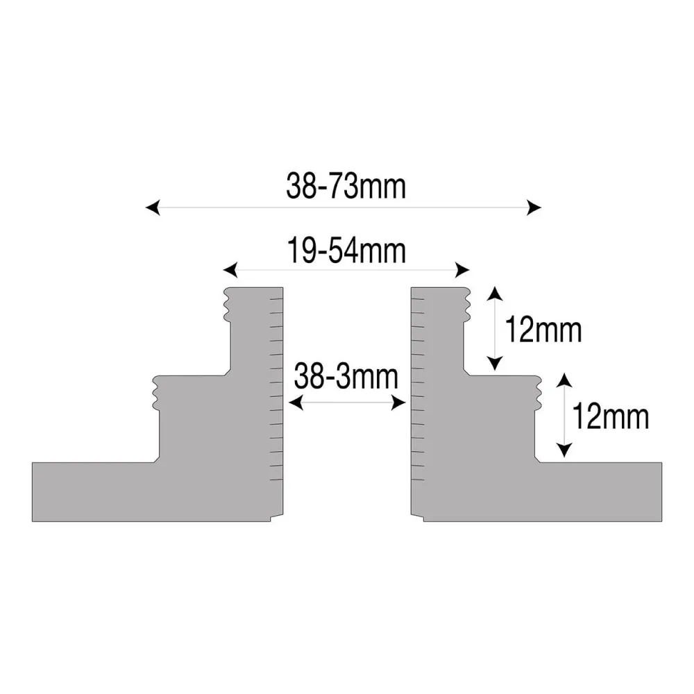 BERNARDO Spannfutter – Modell Stufenbacke f. Spannfutter M 95