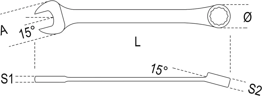 Beta - Satz Ring-Maulschlüssel 6-22 mm