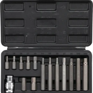 BGS DIY 5070 Bitsatz TORX Bits kurz & lang 15 teilig