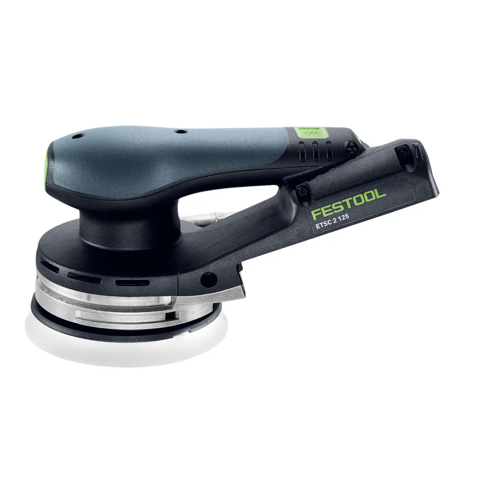 Festool ETSC 2 125-Basic Akku Exzenterschleifer 18 V 125 mm Brushless + 2x Akku 5,0 Ah + Ladegerät + Systainer