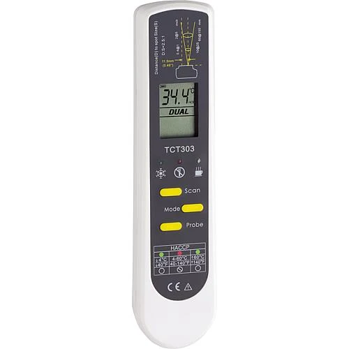 Infrarotthermometer Dualtemp Pro mit Einstechfühler