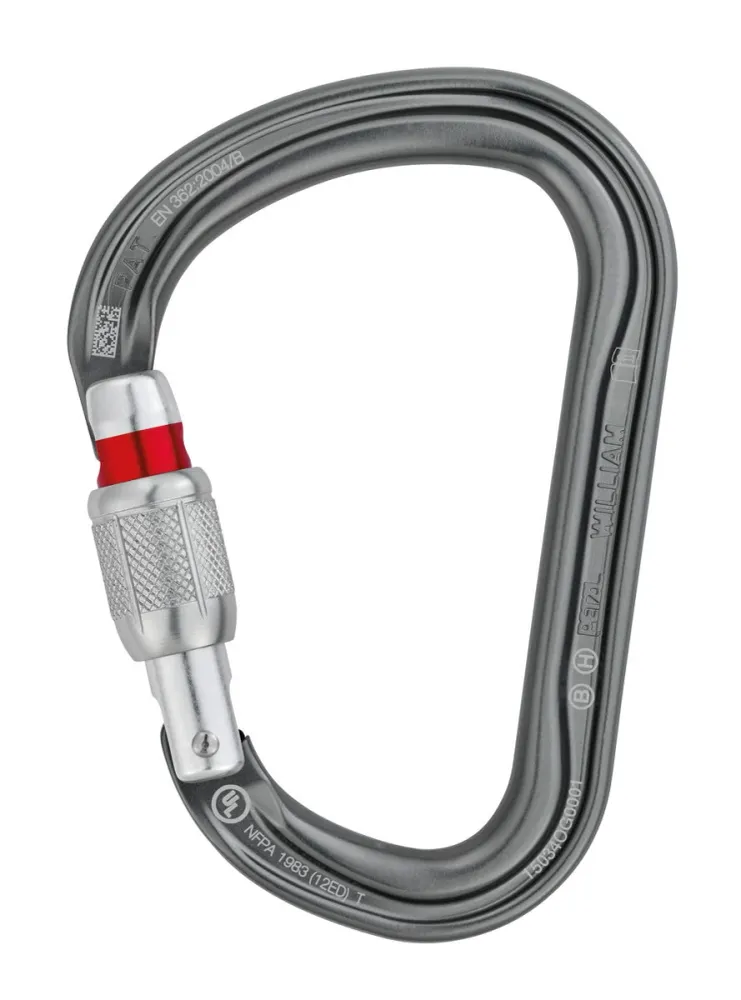 Karabiner William Screw-Lock
