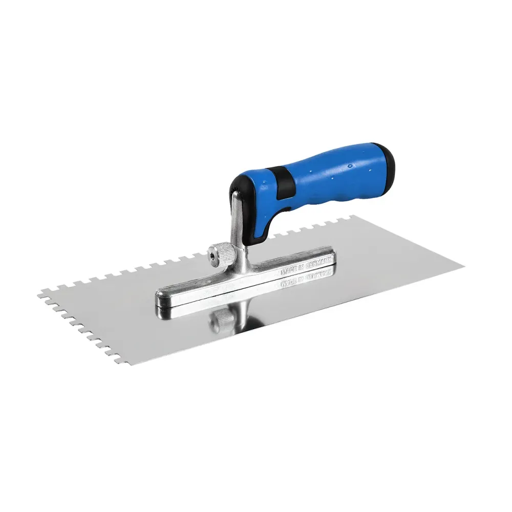 GLÄTTEKELLE FLEX MIT FLEXIBLEM 2K-SOFTGRIFF, E4 Zahnung, Rostfrei, Premium TECTOOL