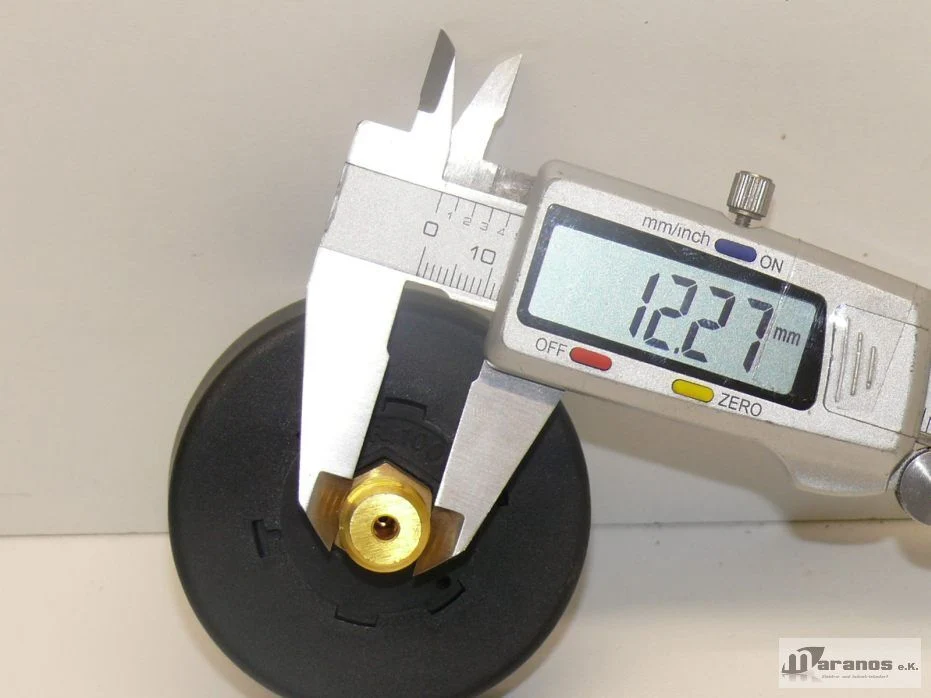 unbenutzt Manometer 0-10 Bar